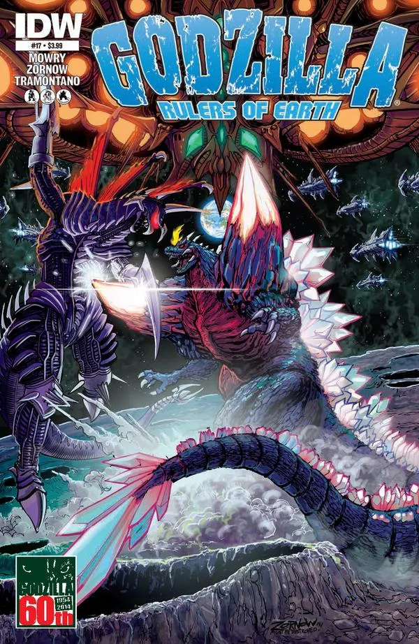 Cover of Godzilla: Rulers of Earth #17