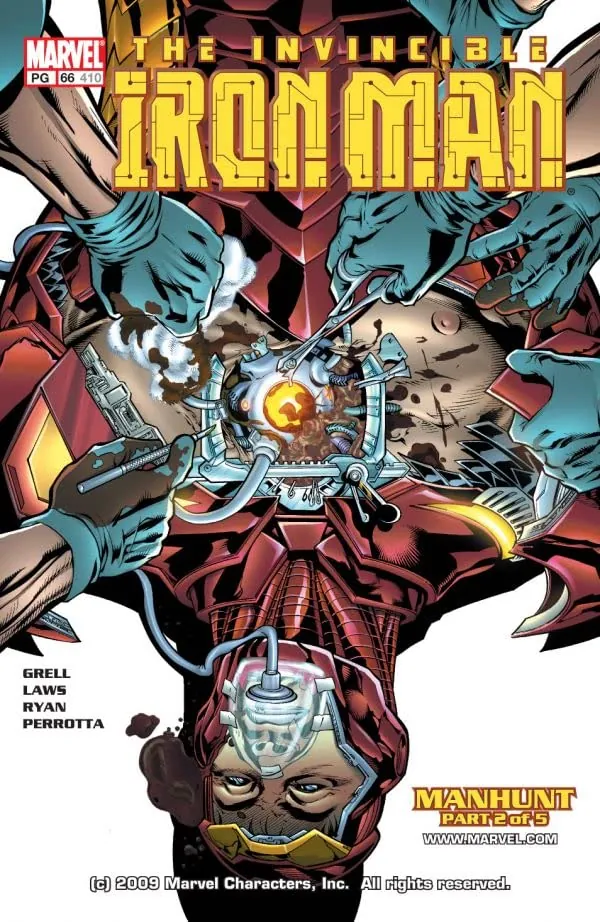 Cover of Iron Man #66 (410)[411]