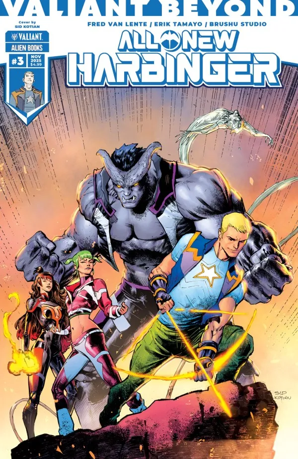 Cover of Valiant Beyond: All-New Harbinger #3