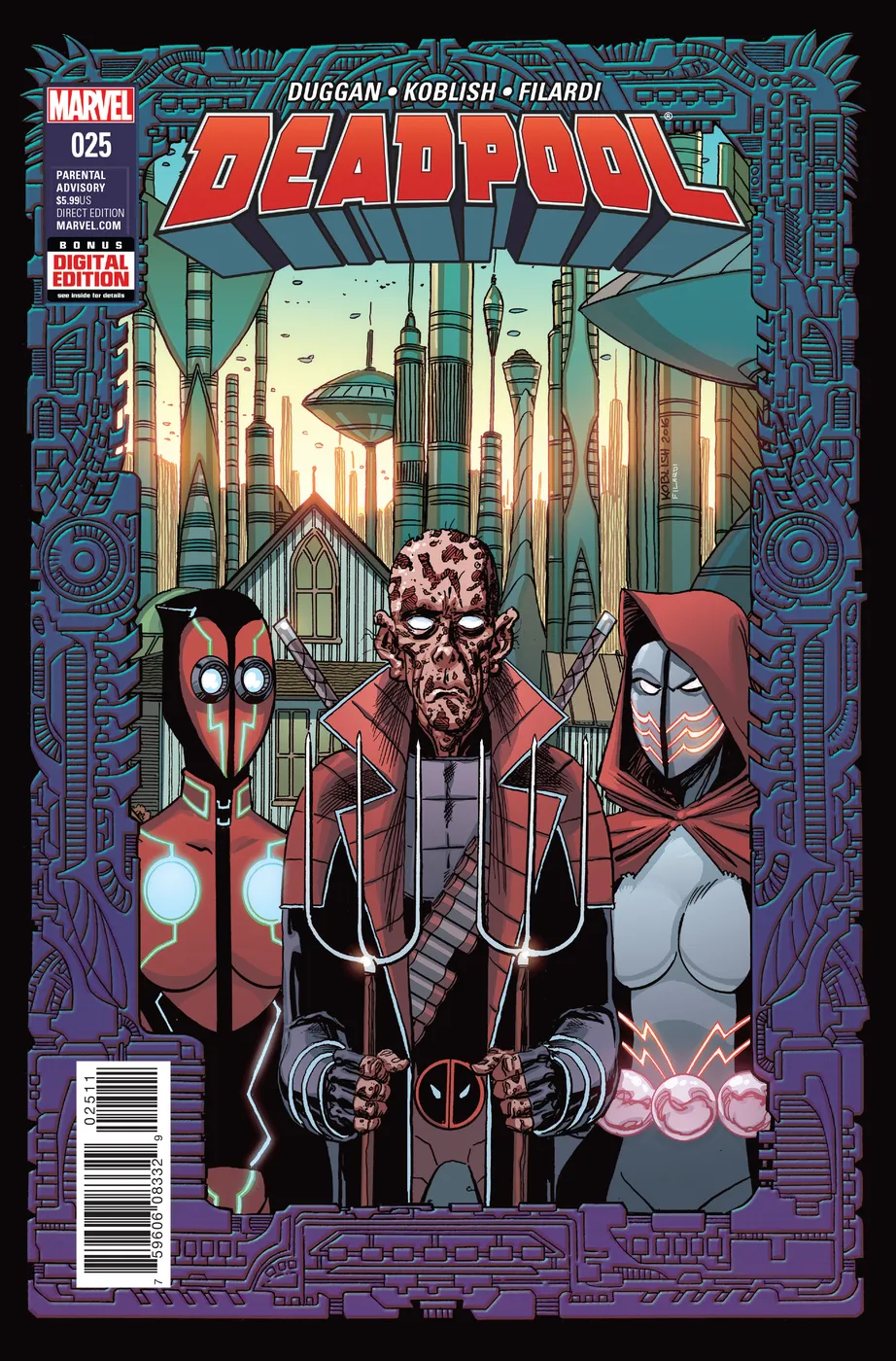 Cover of Deadpool #25