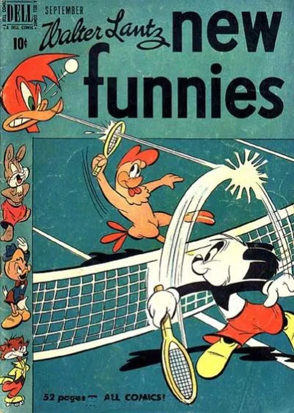 Cover of Walter Lantz New Funnies #163