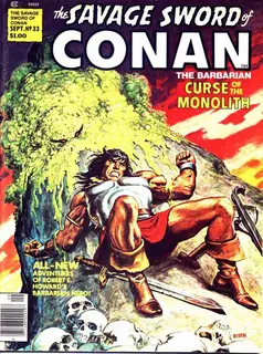 Cover of The Savage Sword of Conan #33