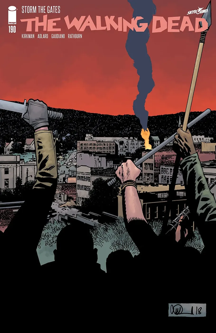 Cover of The Walking Dead #190