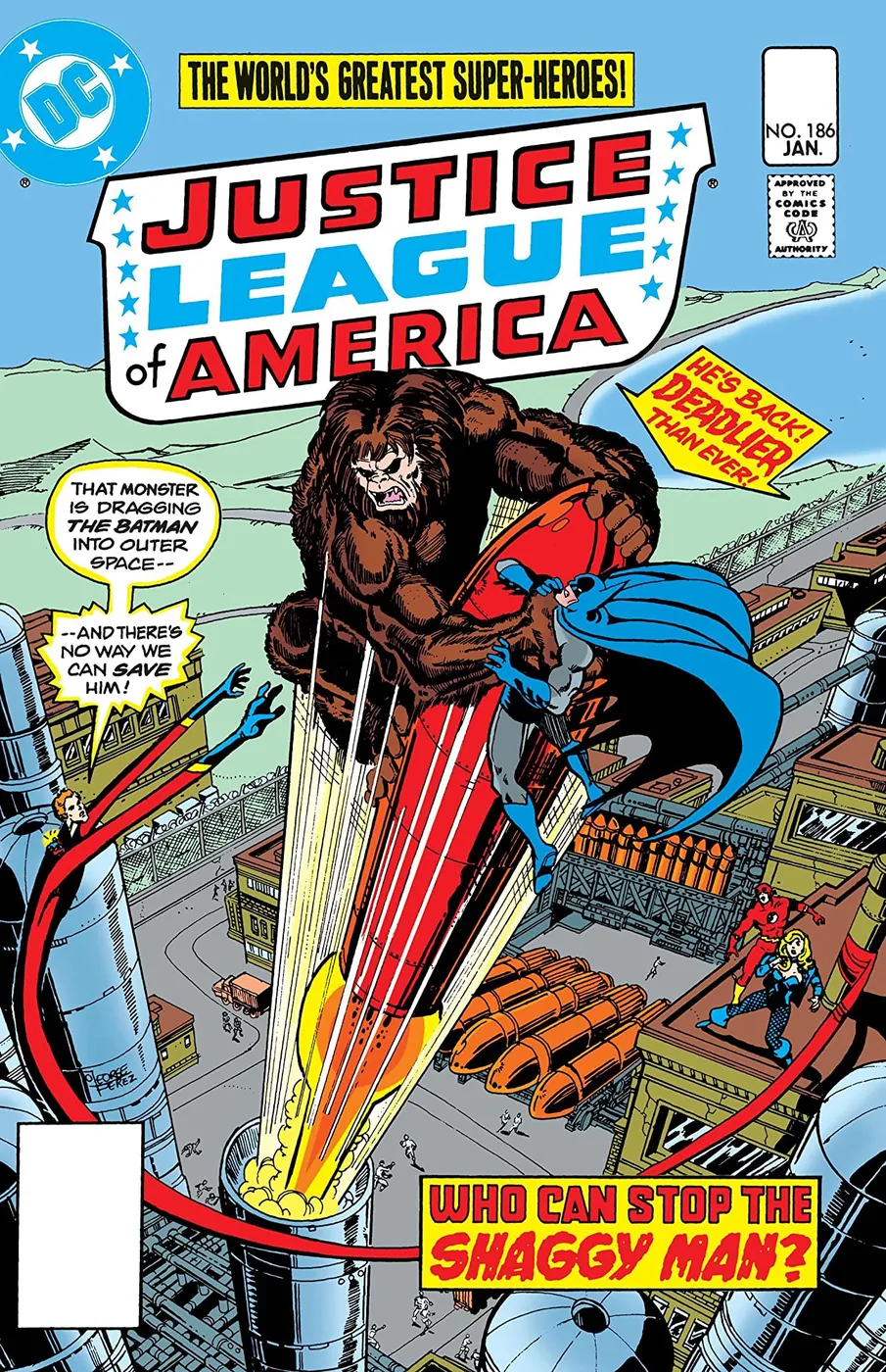 Cover of Justice League of America #186