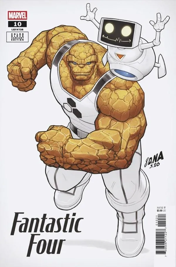 Cover of Fantastic Four #10 (736)