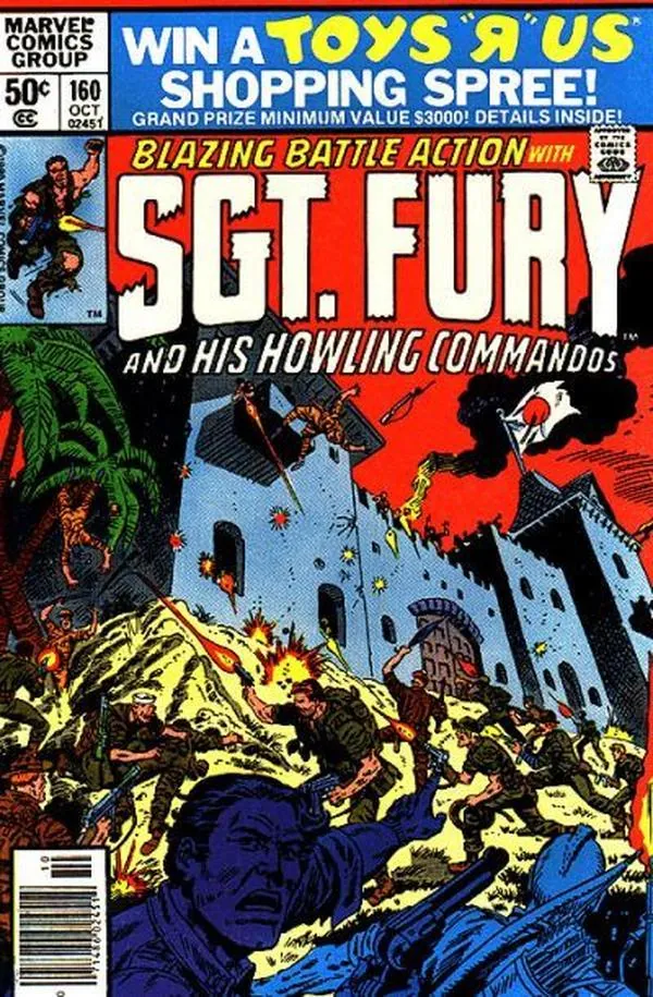 Cover of Sgt. Fury and His Howling Commandos #160