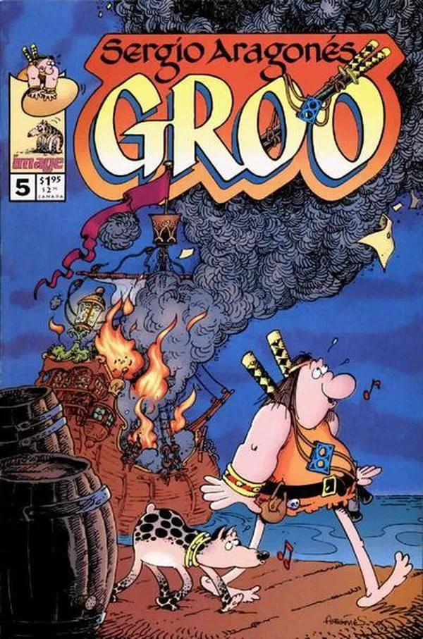 Cover of Sergio Aragonés Groo #5