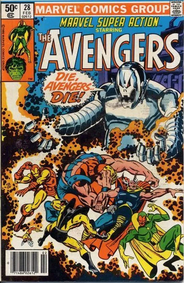 Cover of Marvel Super Action #28
