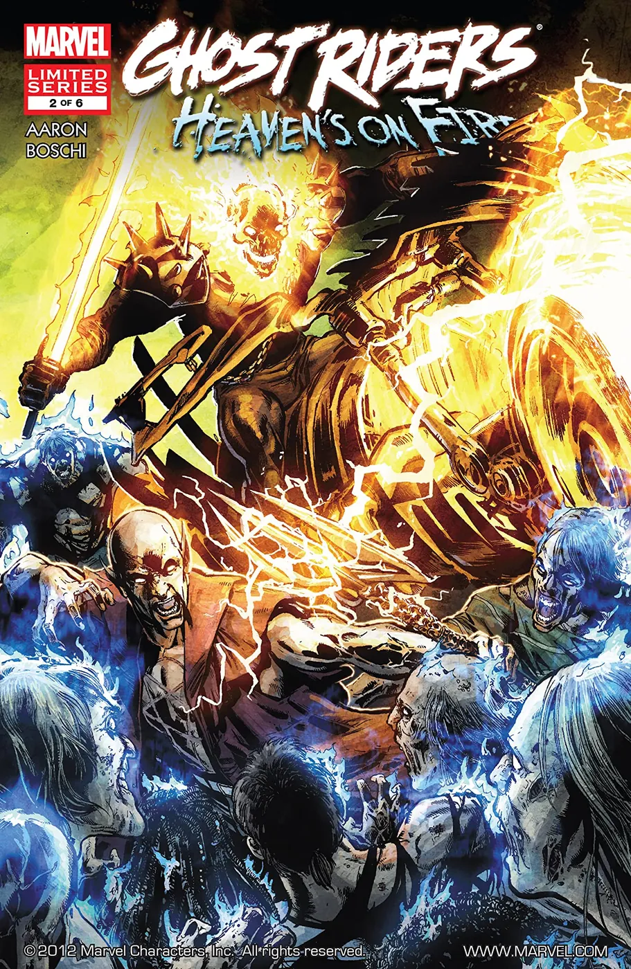 Cover of Ghost Riders: Heaven's on Fire #2