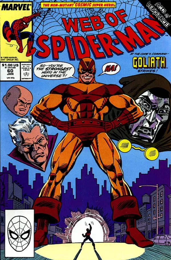 Cover of Web of Spider-Man #60