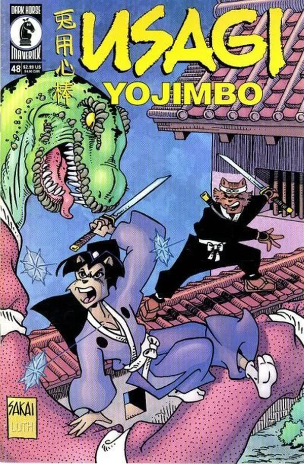 Cover of Usagi Yojimbo #48