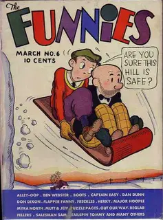 Cover of The Funnies #6