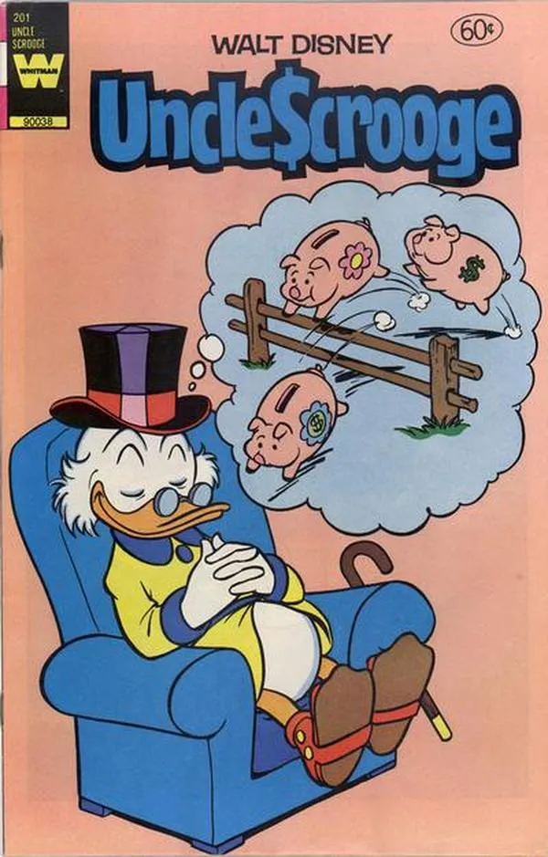 Cover of Walt Disney Uncle Scrooge #201