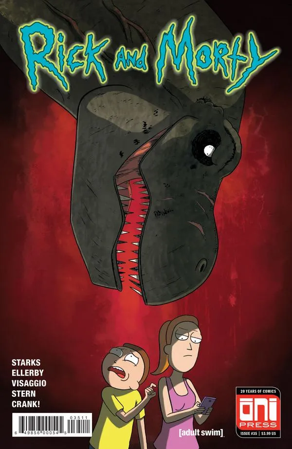 Cover of Rick and Morty #35