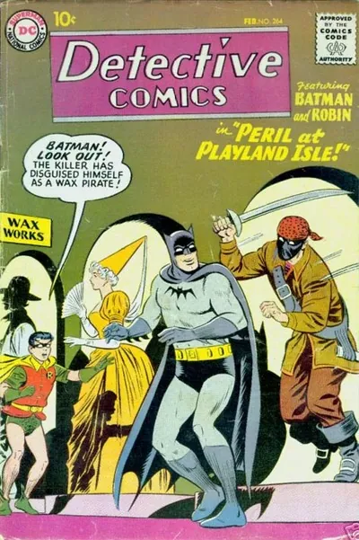 Cover of Detective Comics #264