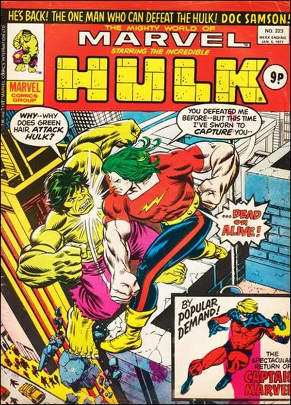 Cover of The Mighty World of Marvel #223