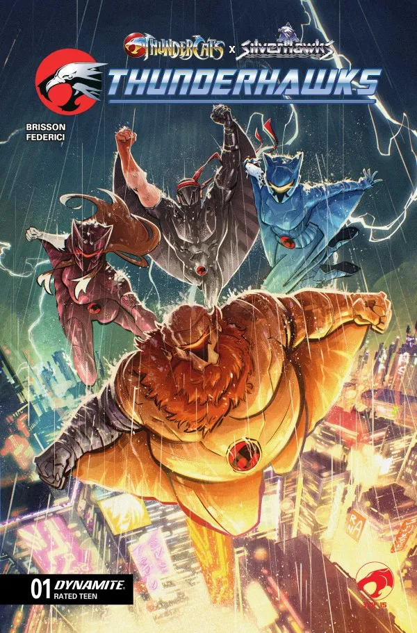 Cover of ThunderCats x SilverHawks: ThunderHawks #1