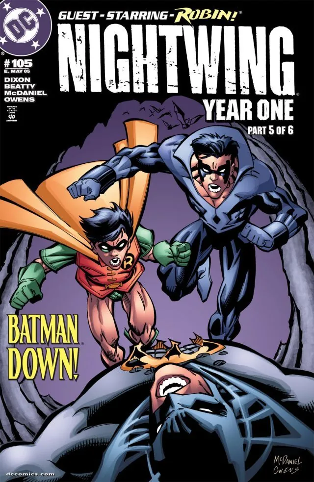 Cover of Nightwing #105