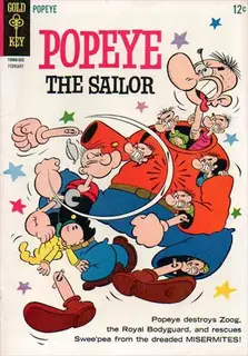 Cover of Popeye the Sailor #75