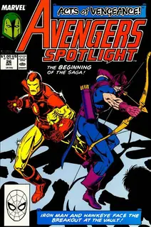 Cover of Avengers Spotlight #26