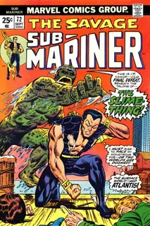 Cover of Sub-Mariner #72
