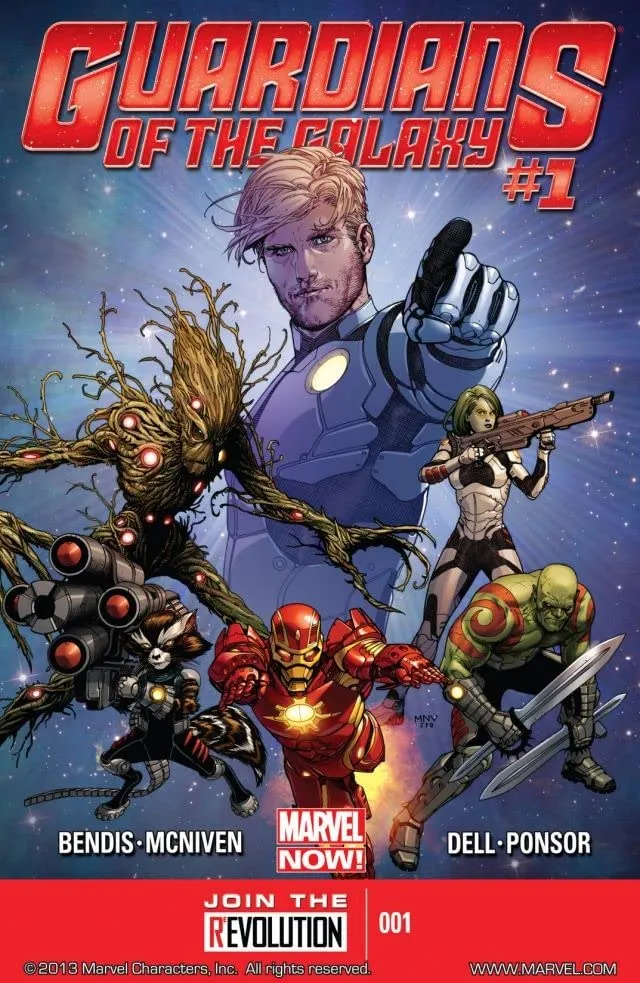 Cover of Guardians of the Galaxy #1