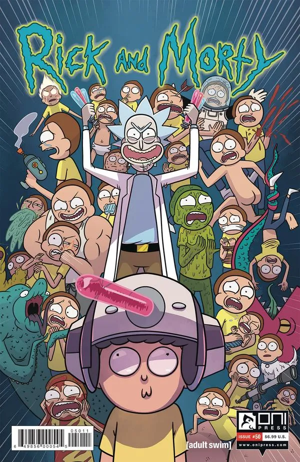 Cover of Rick and Morty #50