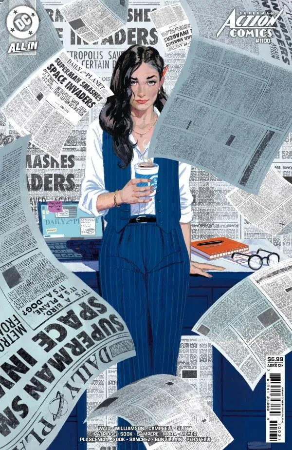 Cover of Action Comics #1100