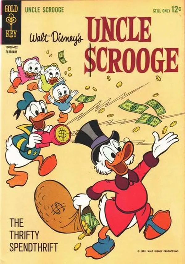 Cover of Walt Disney Uncle Scrooge #47