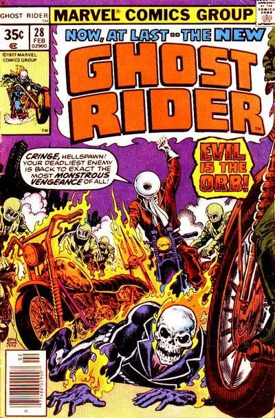 Cover of Ghost Rider #28