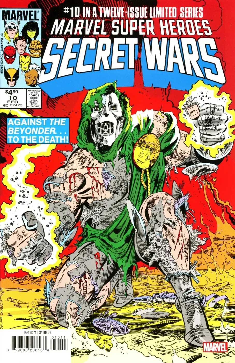 Cover of Marvel Super-Heroes Secret Wars #10