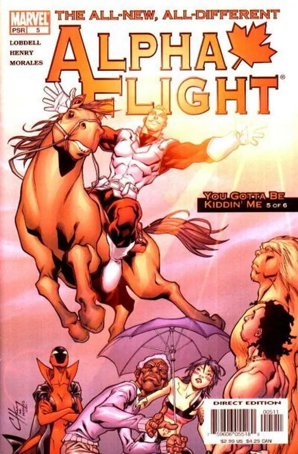 Cover of Alpha Flight #5
