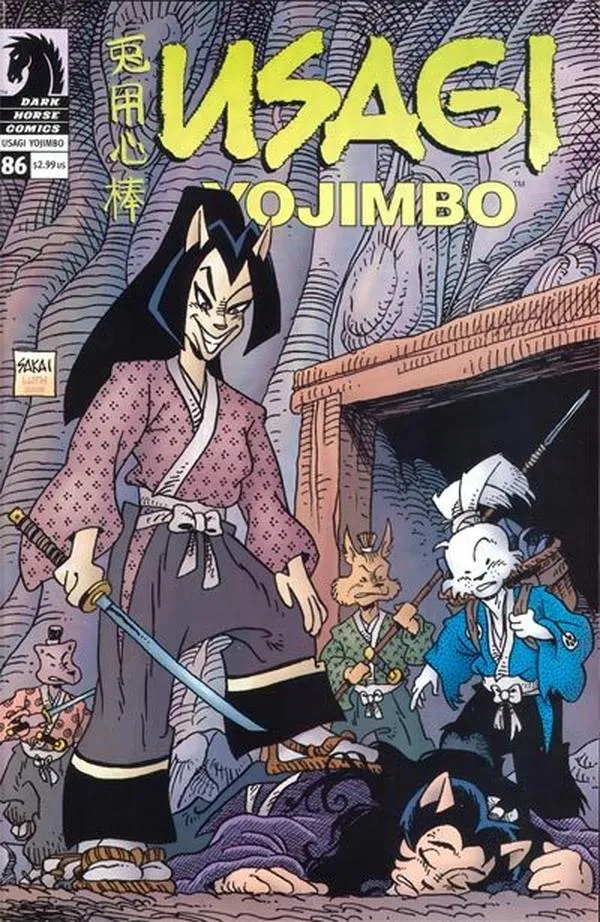 Cover of Usagi Yojimbo #86