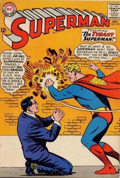 Cover of Superman #172