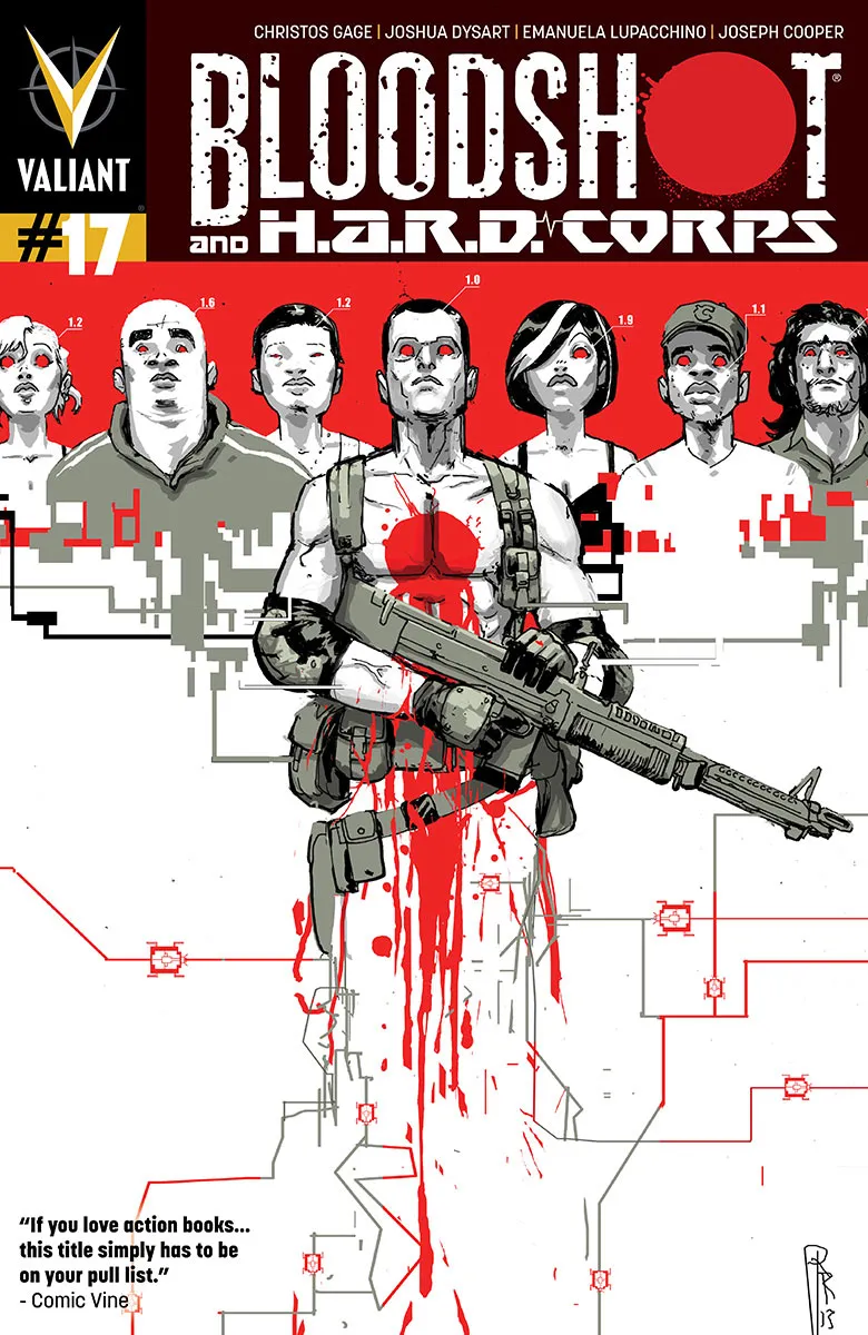 Cover of Bloodshot and H.A.R.D.Corps #17