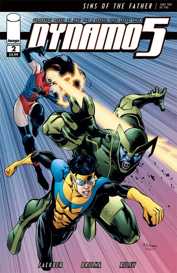 Cover of Dynamo 5: Sins of the Father #2