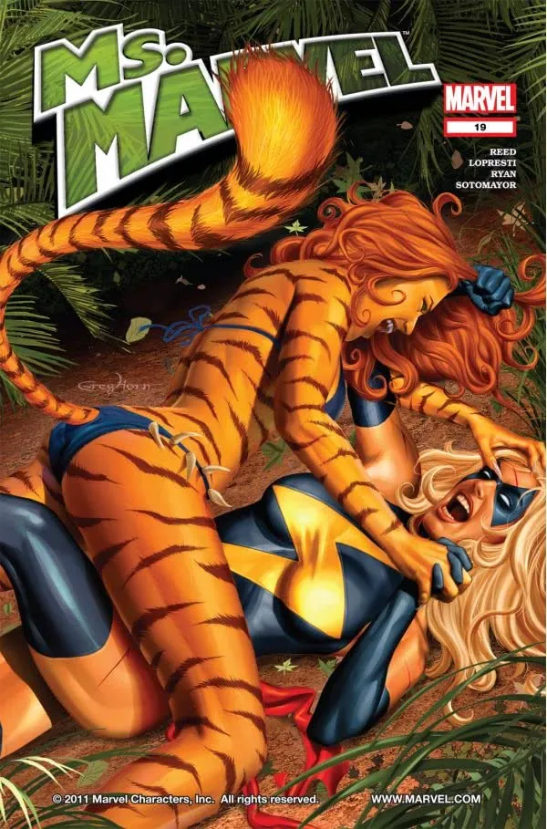 Cover of Ms. Marvel #19
