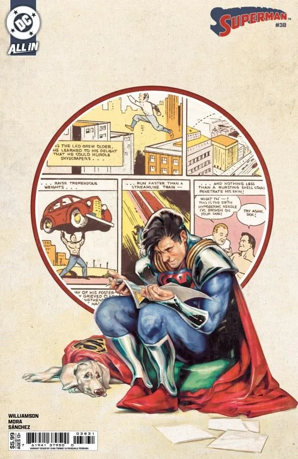 Cover of Superman #38