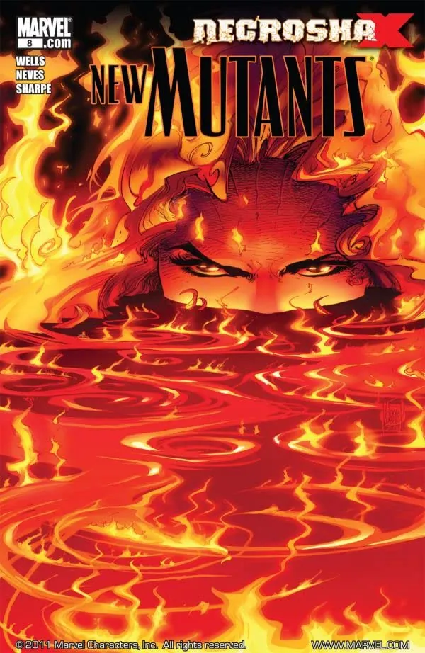 Cover of New Mutants #8