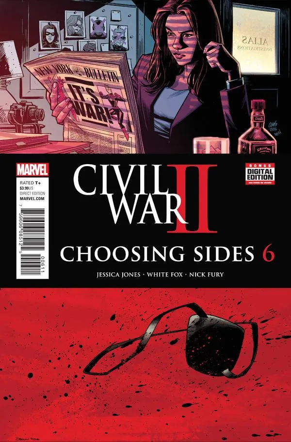 Cover of Civil War II: Choosing Sides #6