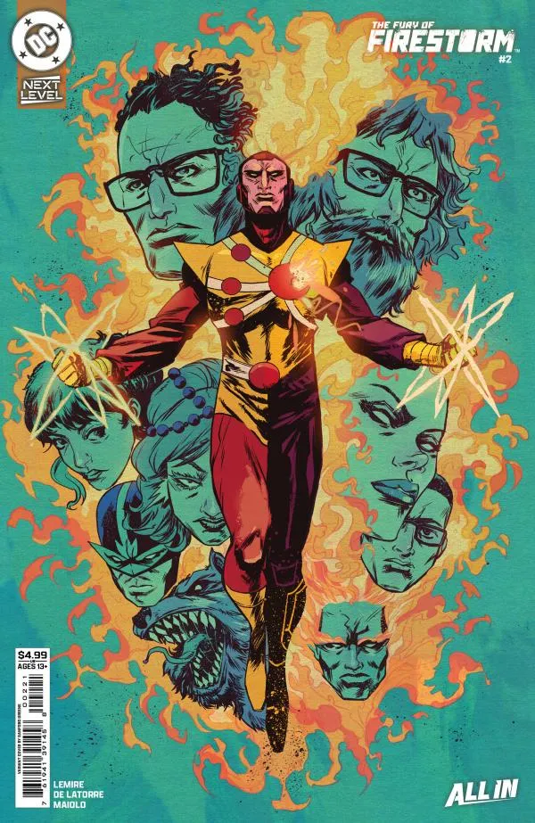 Cover of The Fury of Firestorm #2