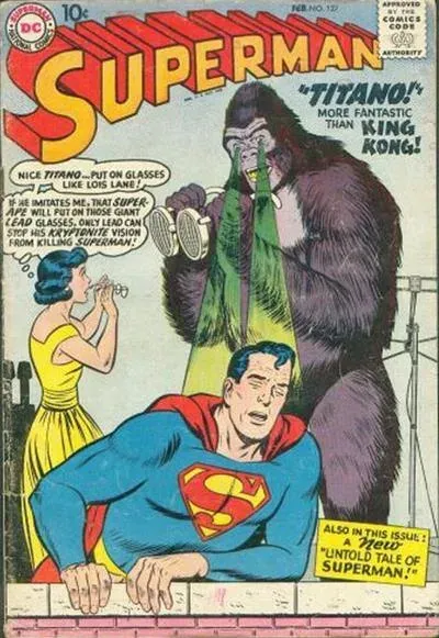 Cover of Superman #127