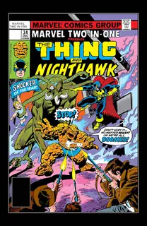 Cover of Marvel Two-in-One #34