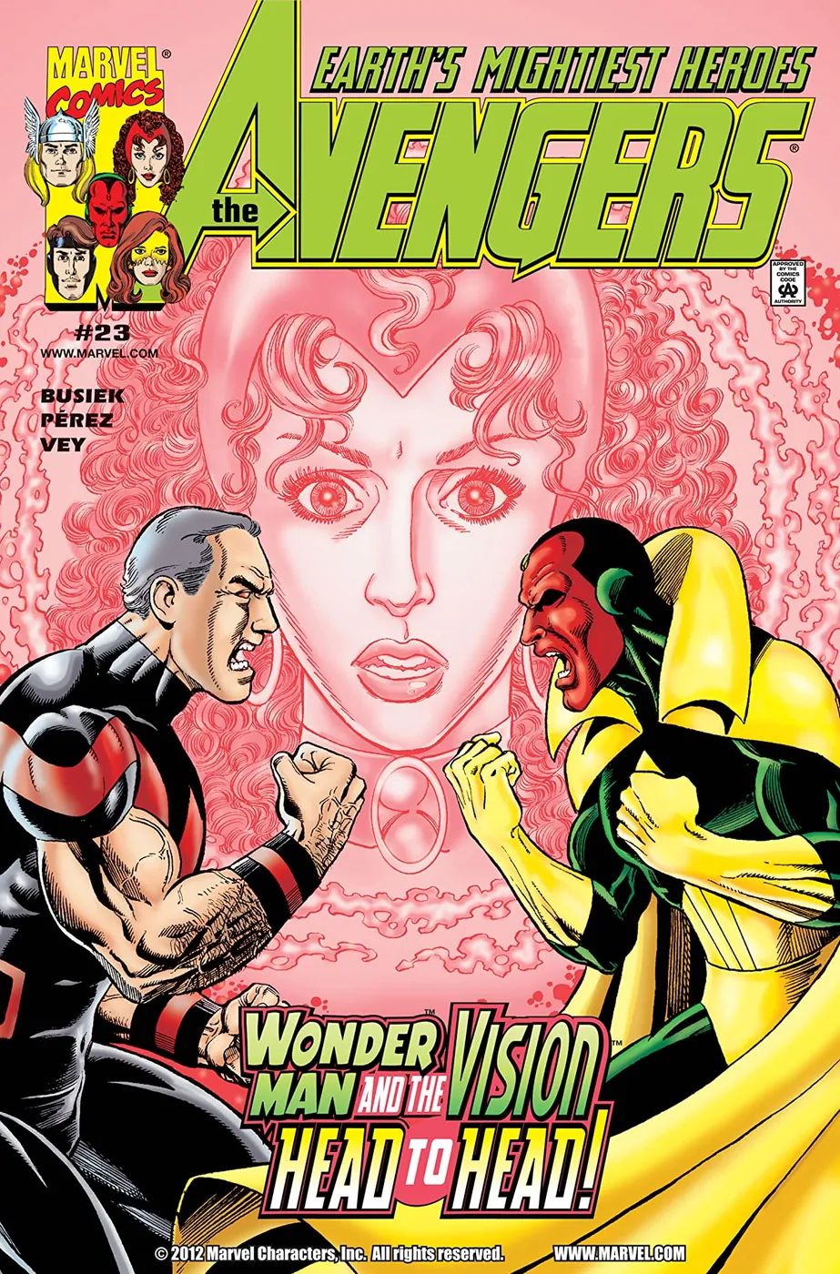 Cover of Avengers #23