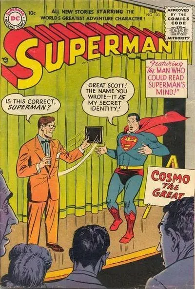 Cover of Superman #103