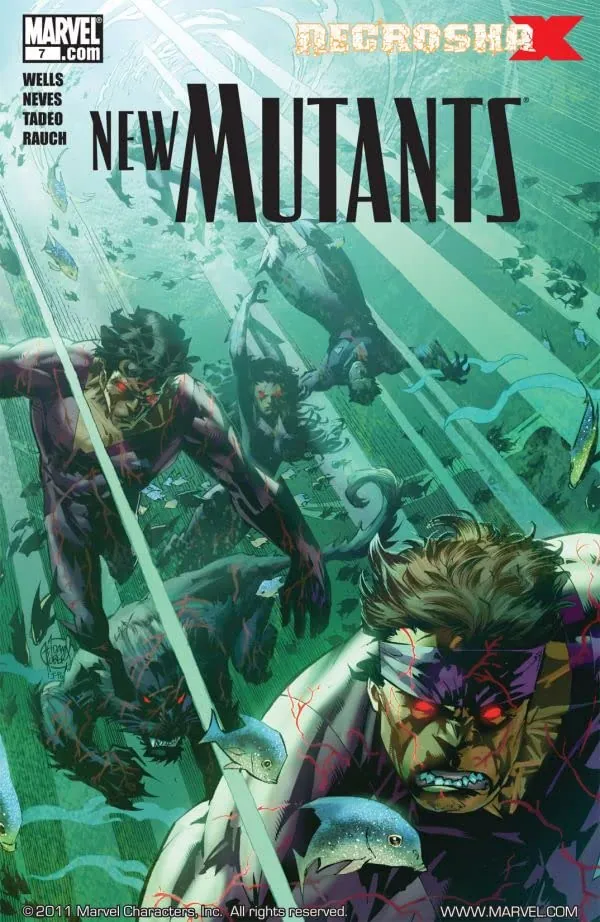 Cover of New Mutants #7