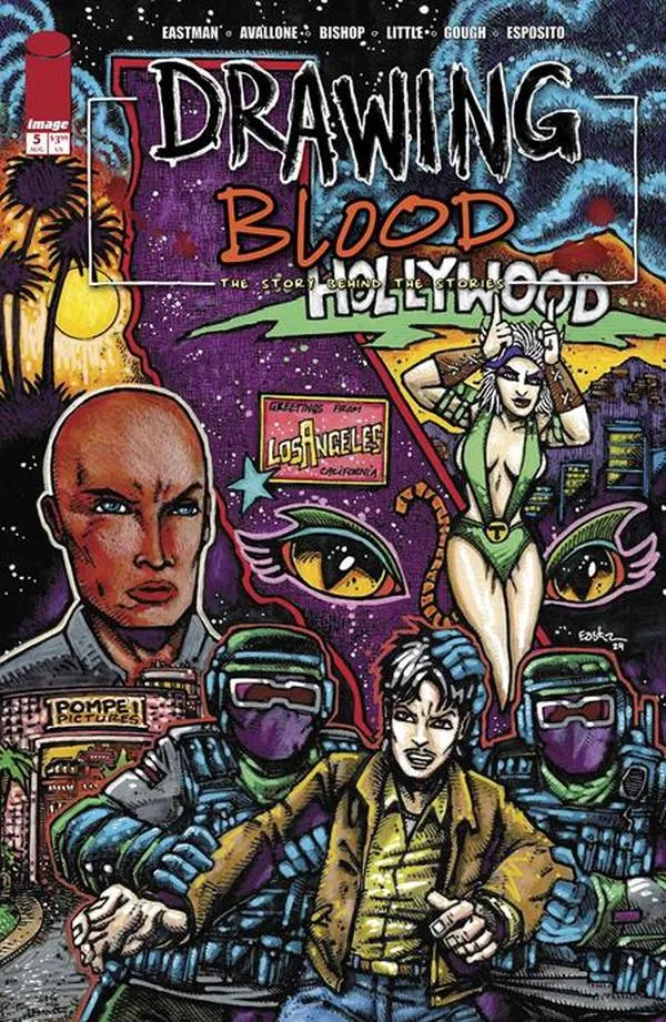 Cover of Drawing Blood #5