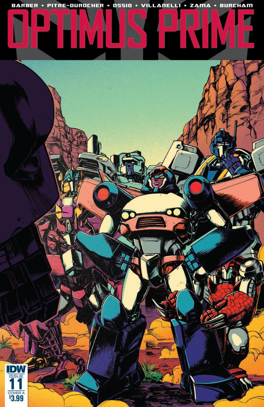 Cover of Optimus Prime #11