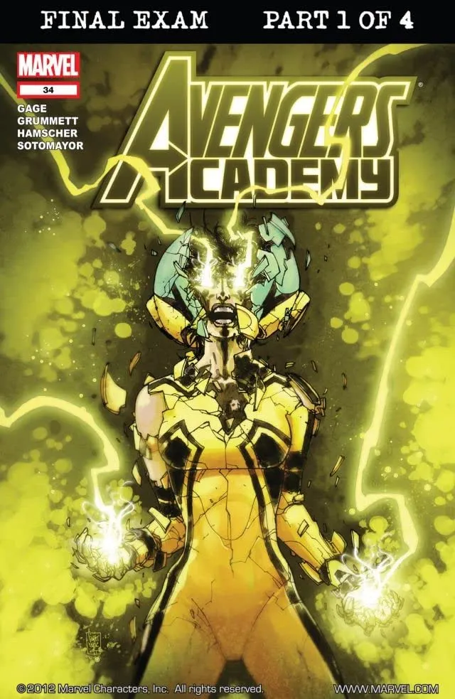 Cover of Avengers Academy #34
