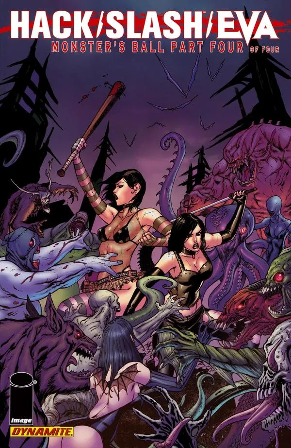 Cover of Hack/Slash/Eva: Monster's Ball #4